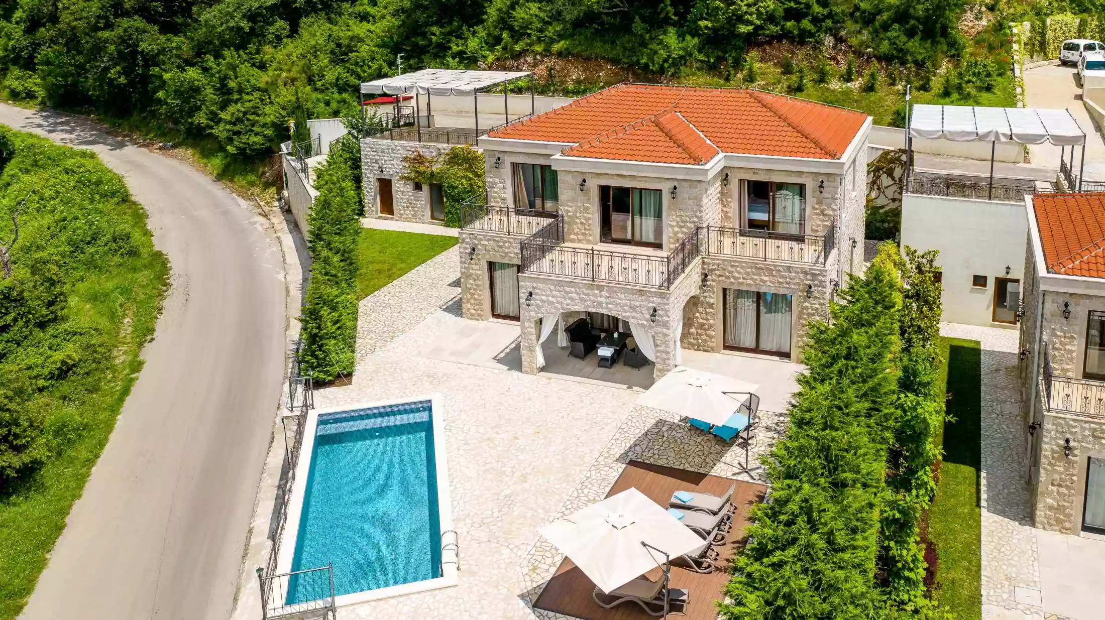 Villa Reef Pearl 1 overlooking Budva Riviera