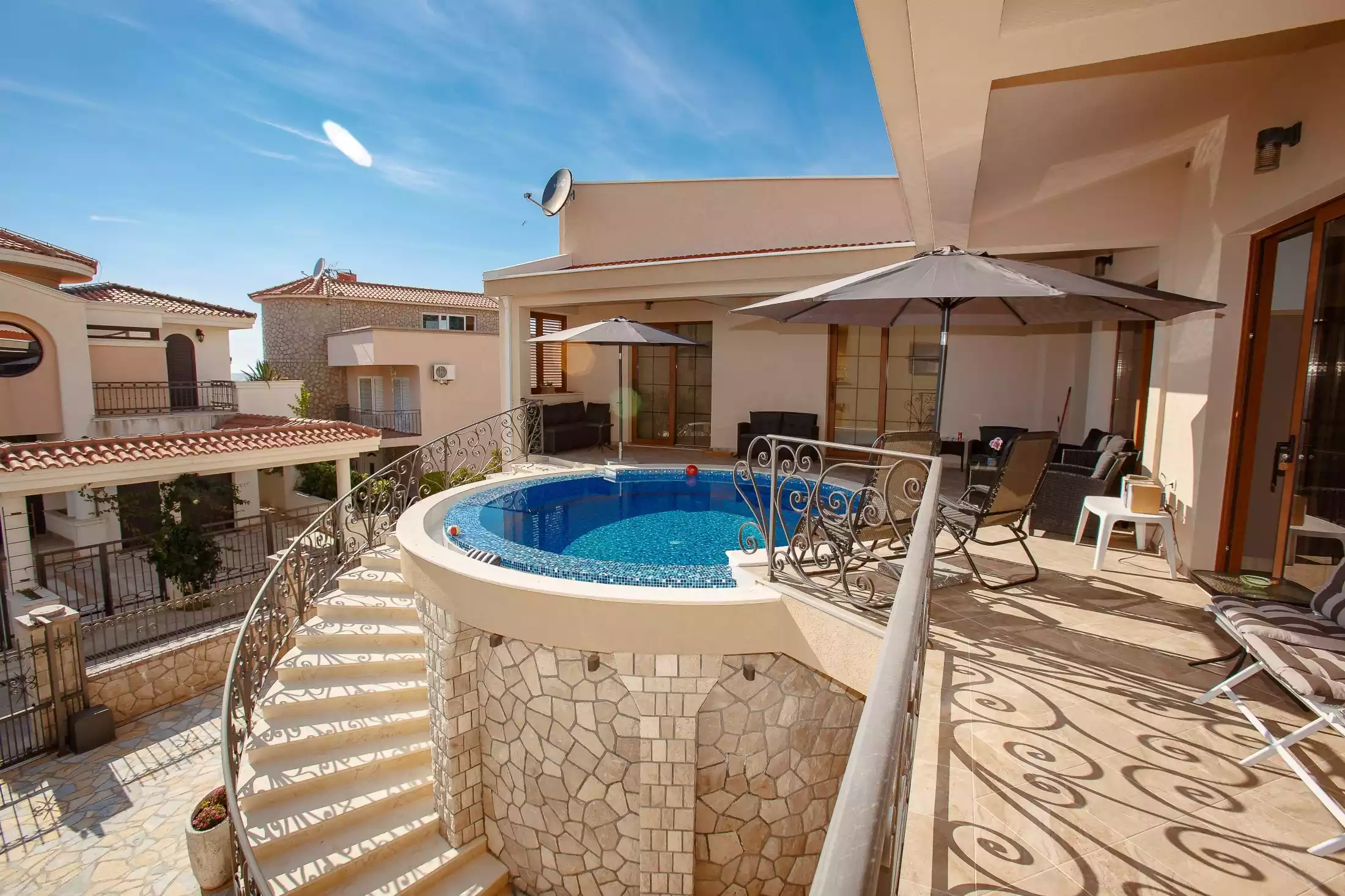 Villa with Pool in Montenegro Offering Relaxation and Comfort