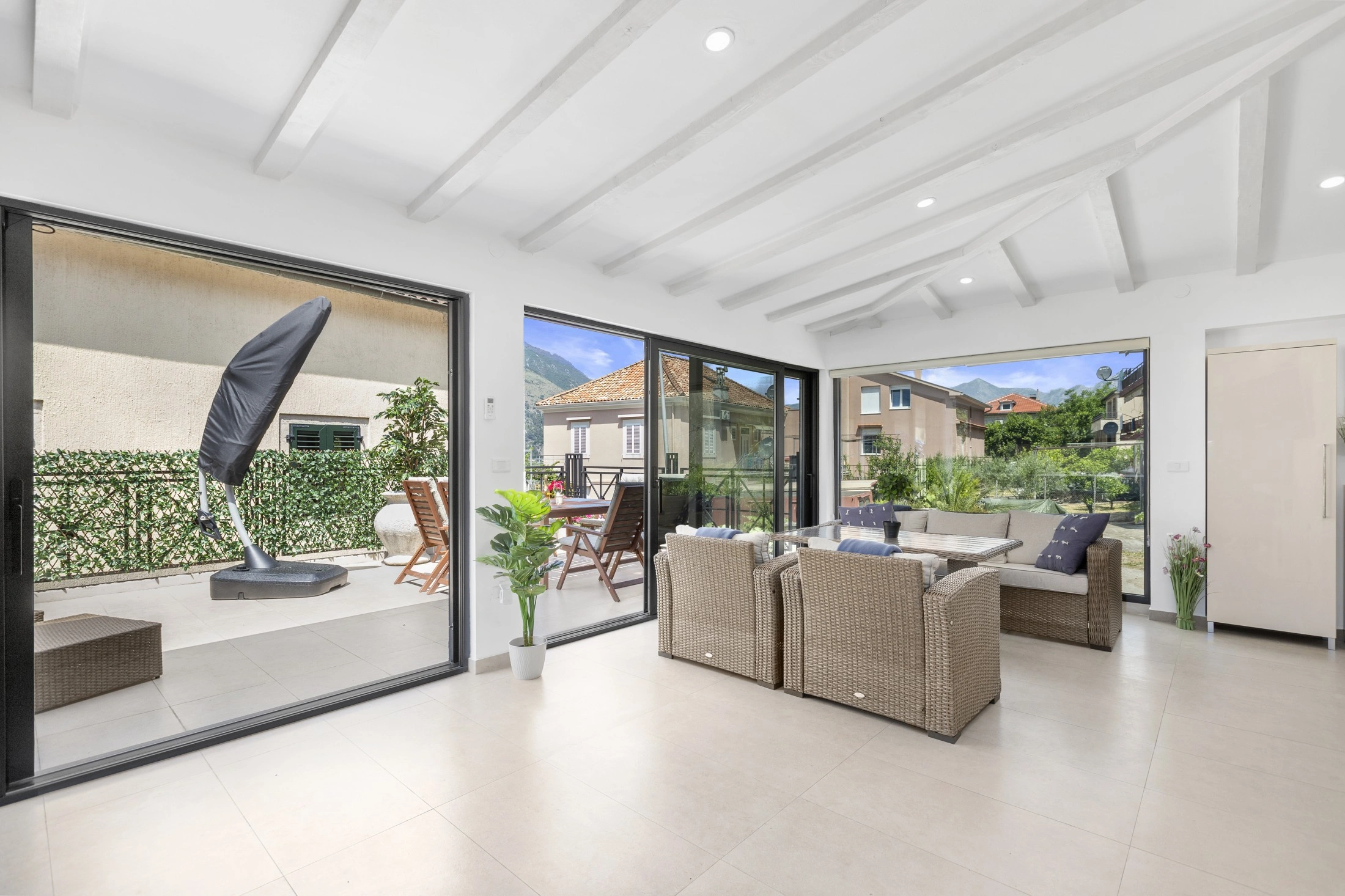 Villa with a Beautiful View and Soft Lighting
